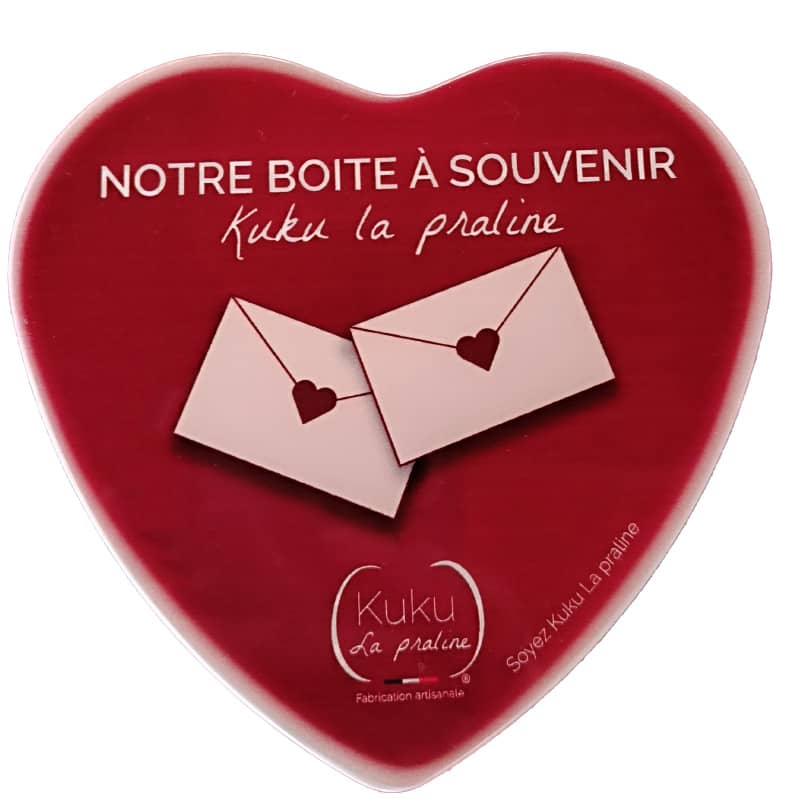 Saint Valentin – Boite « Cœur – Double Enveloppes »
